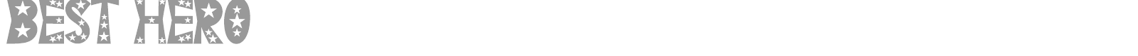 Best Hero font preview